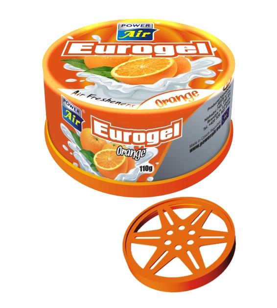 Power Air Eurogel osviežovač vzduchu Orange