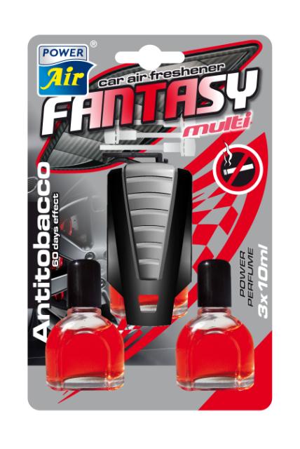 Power Air Fantasy Multi osviežovač vzduchu 3x10 ml Antitobacco