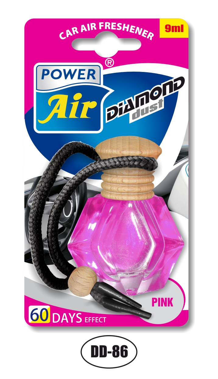 Power Air Diamond Dust osviežovač vzduchu 10 ml osviežovač vzduchu Pink