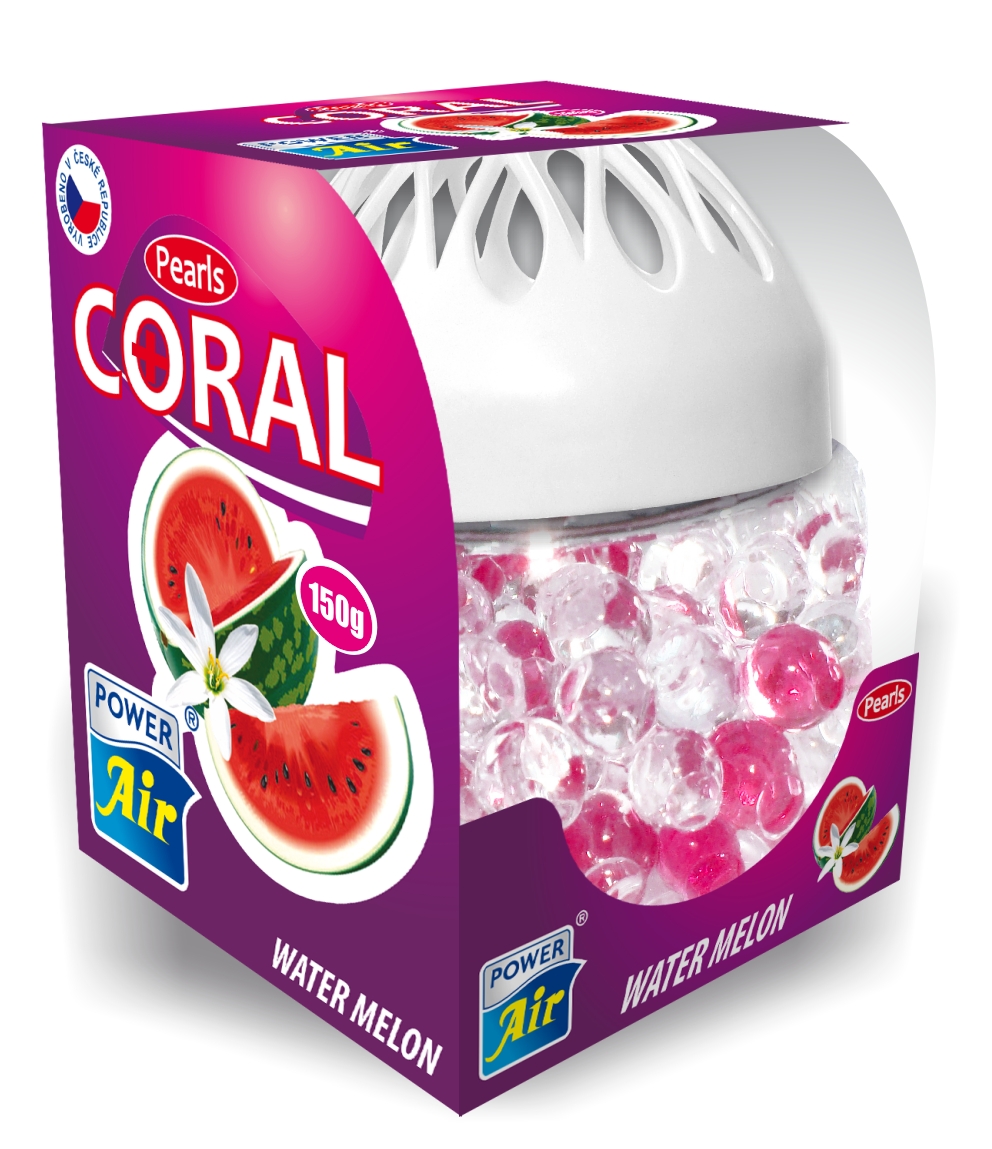 Power Air Coral pearls+ osviežovač vzduchu 150 g Water Melon