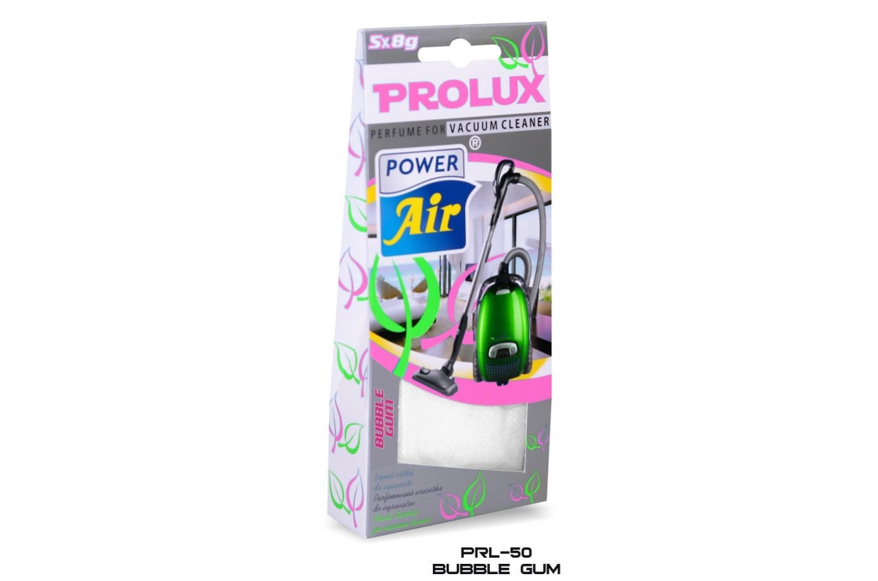 Power Air Prolux vôna do vysávača 5 ks Bublle gum